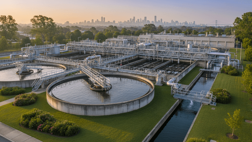 EBS – Empresa Brasileira de Saneamento LTDA destaca a importância das estações de tratamento de água.